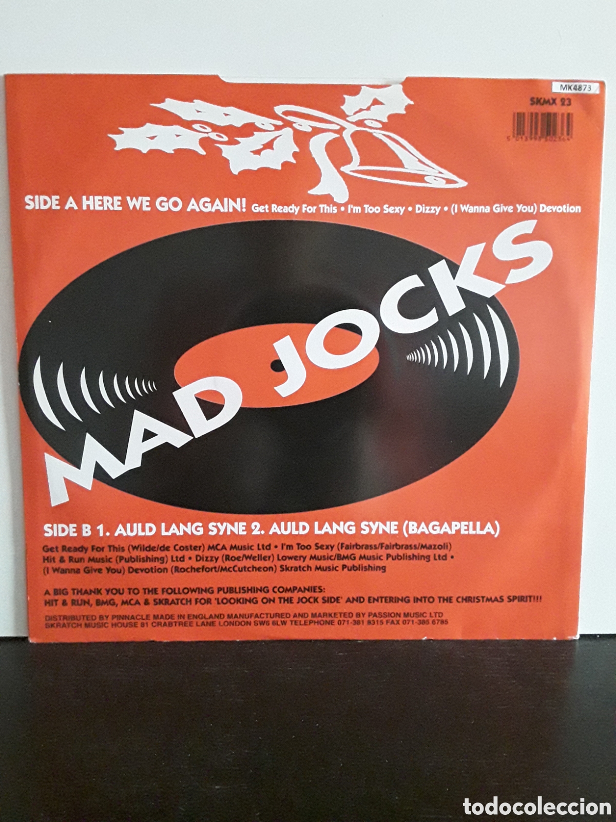 Discos de vinilo: Mad Jocks Featuring Jockmaster B.A. &lrm;&ndash; Here We Go Again! - Foto 2