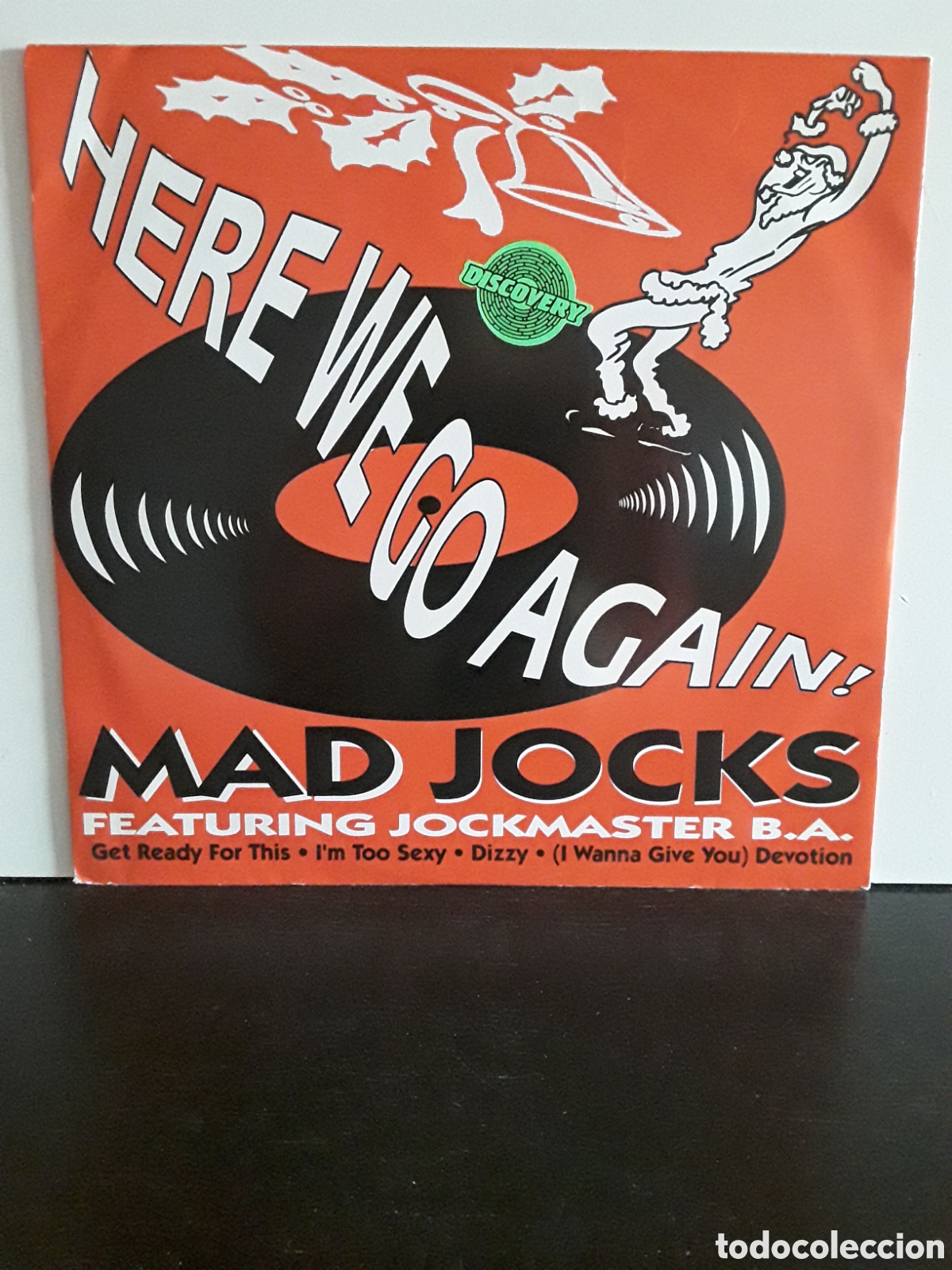 Discos de vinilo: Mad Jocks Featuring Jockmaster B.A. &lrm;&ndash; Here We Go Again! - Foto 1