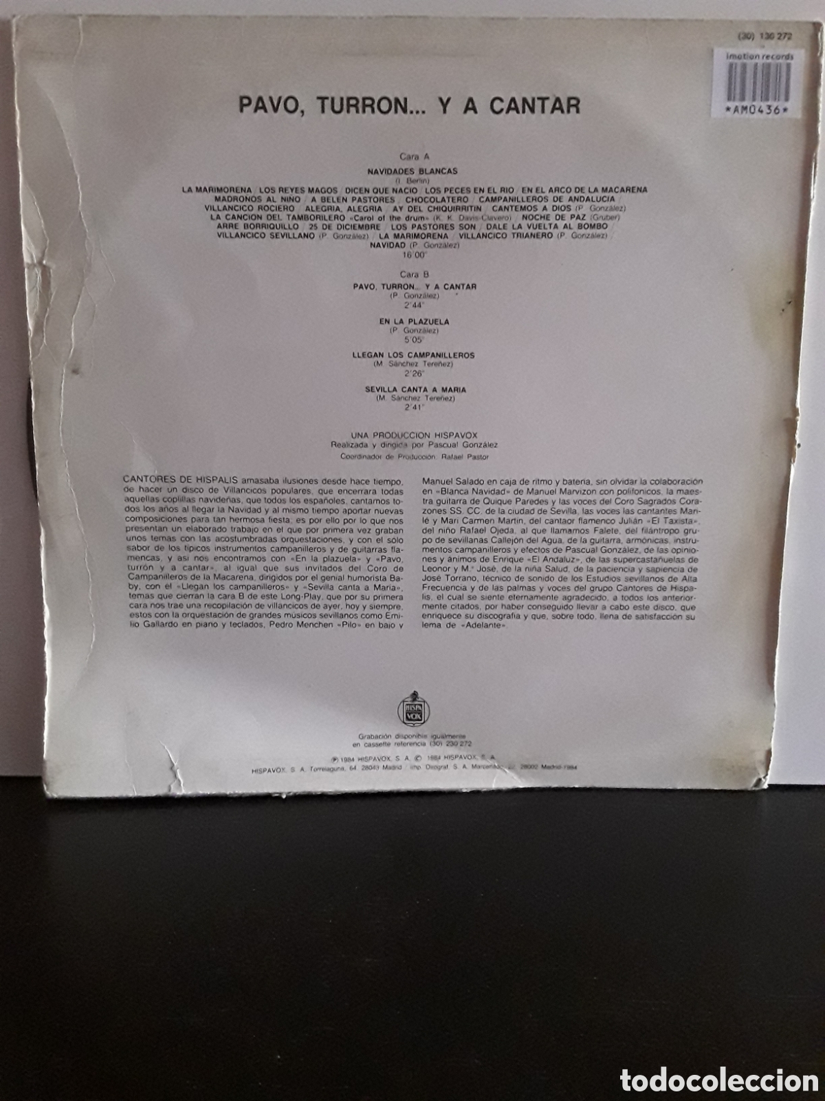Discos de vinilo: Pavo, Turron... Y a cantar - Foto 2
