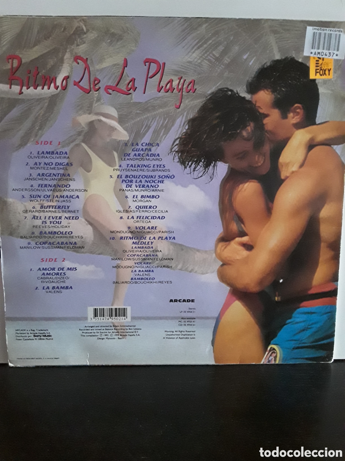 Discos de vinilo: Ritmo de la Playa recopilatorio - Foto 2