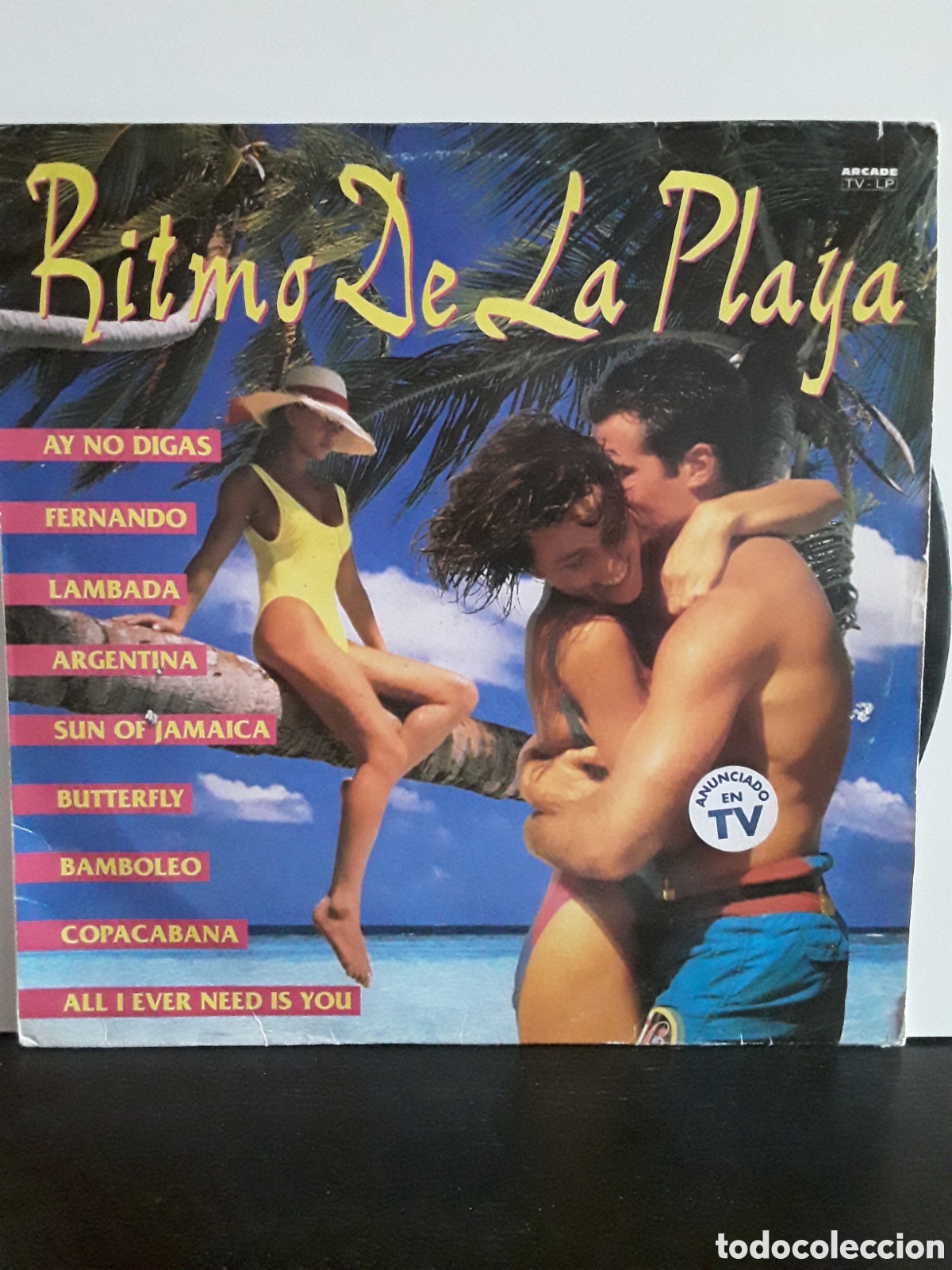 Discos de vinilo: Ritmo de la Playa recopilatorio - Foto 1