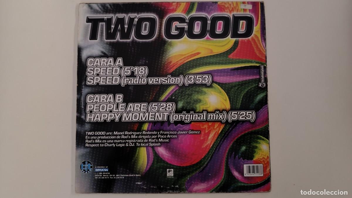 Discos de vinilo: Two Good &ndash; Speed....Bit Music - Foto 2