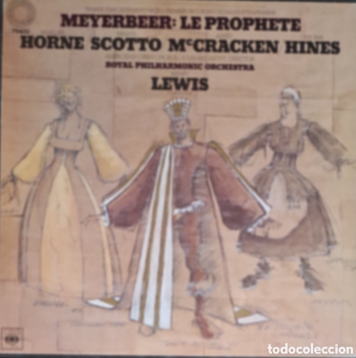 Discos de vinilo: Caja Le Prophete. Meyerbeer. Dtor: Lewis - Foto 1