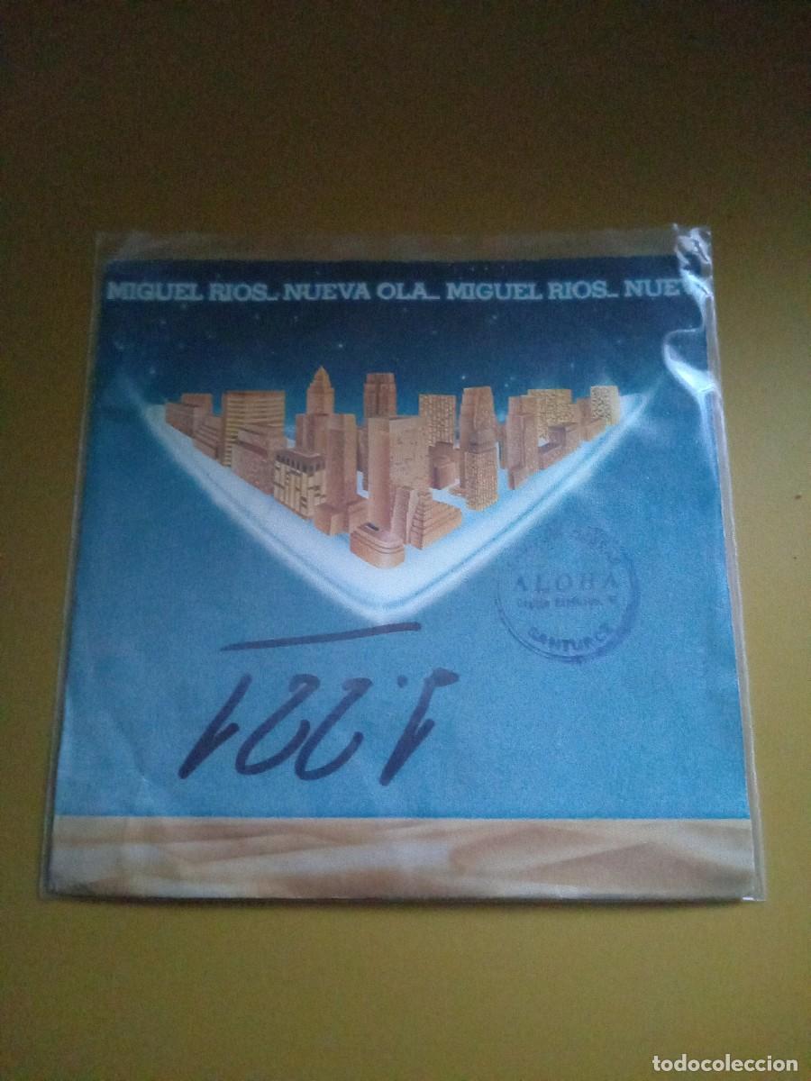 Discos de vinilo: Miguel R&iacute;os - Nueva ola / Lua, Lua, Lua 1980 - Foto 1