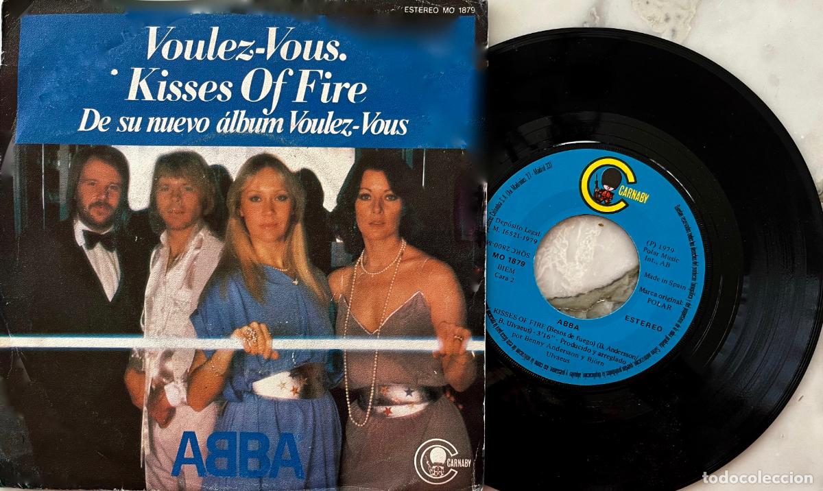 Discos de vinilo: ABBA, VOULEZ-VOUS. SINGLE ORIGINAL ESPA&Ntilde;A 1979 - Foto 1