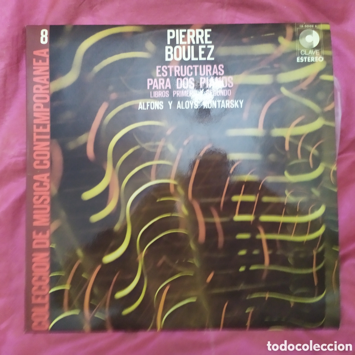 Discos de vinilo: Pierre Boulez - Estructura para dos Pianos - Foto 1
