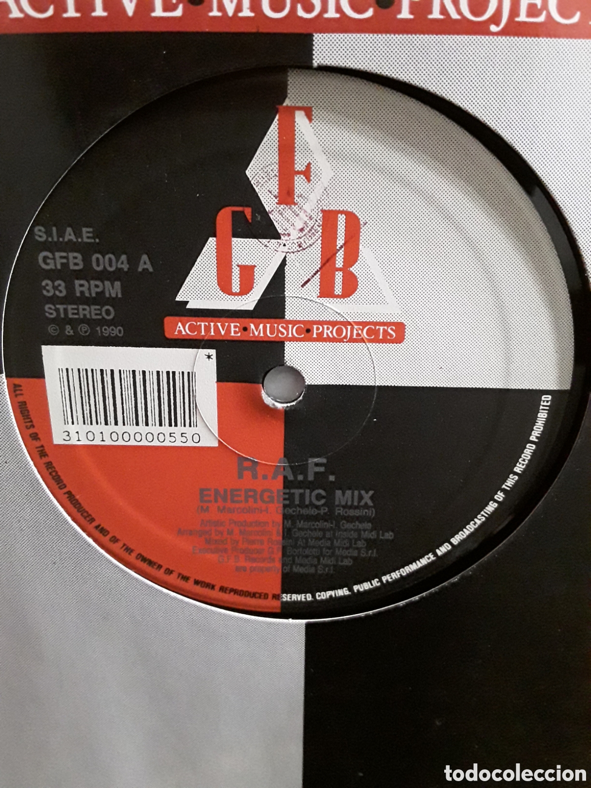 Discos de vinilo: R.A.F. &lrm;&ndash; Energetic Mix - Foto 2
