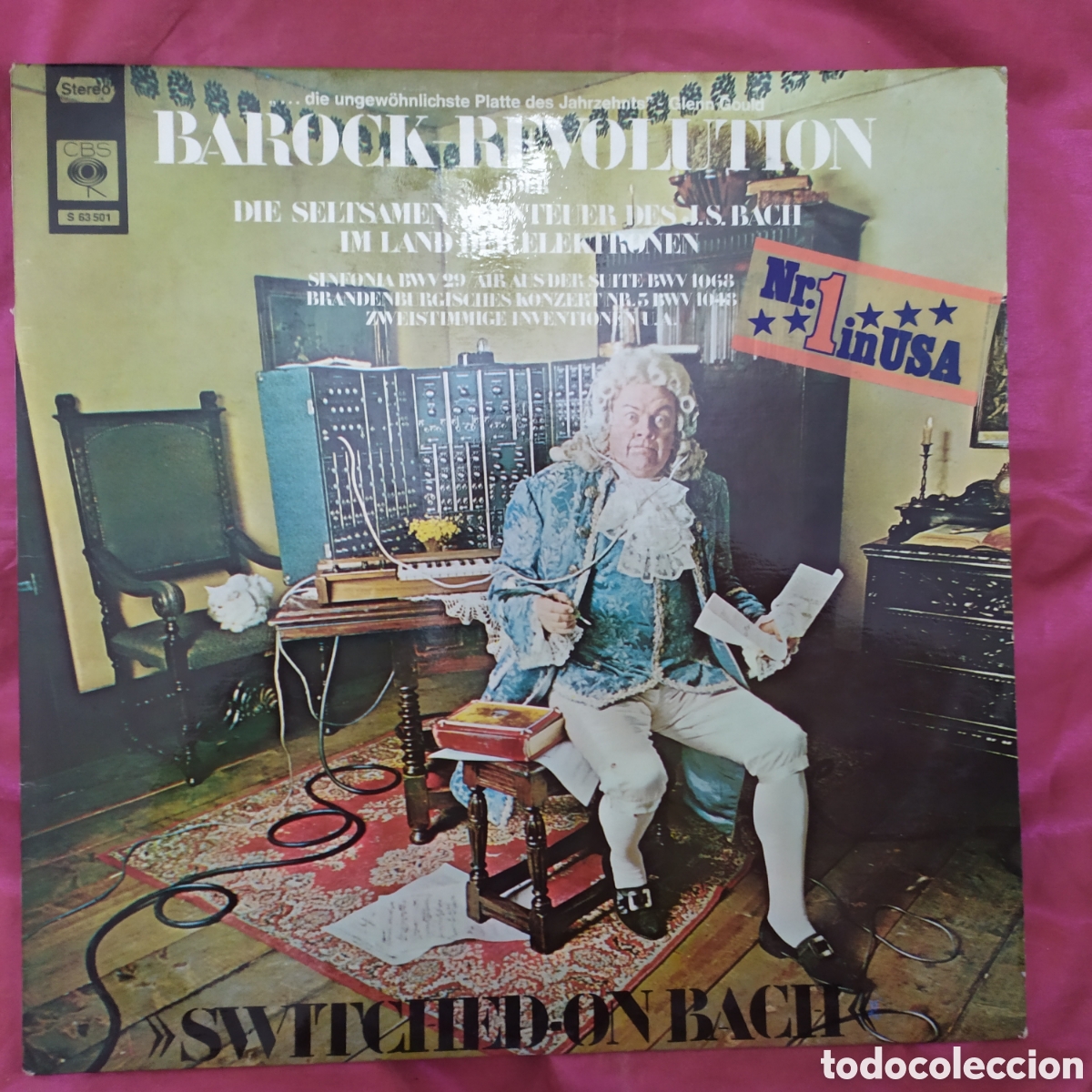 Discos de vinilo: Switched-on BACH - Barock R&eacute;volution - Foto 1
