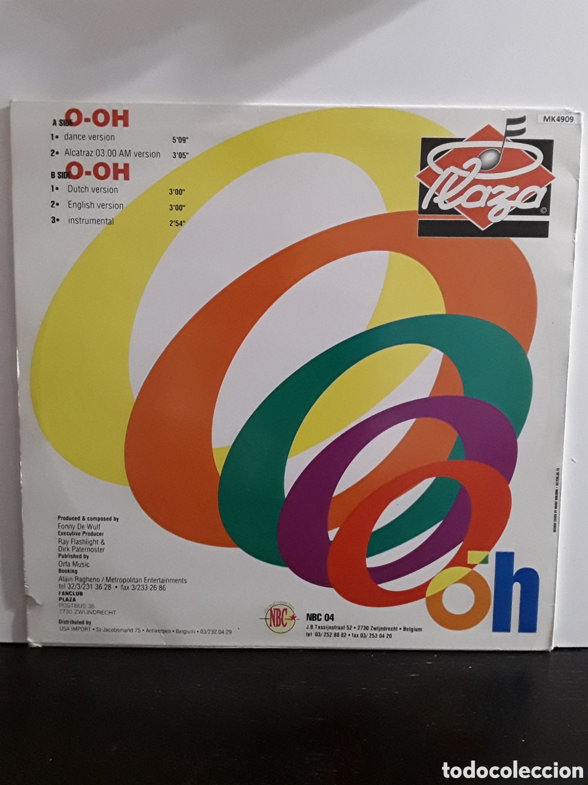 Discos de vinilo: Plaza &lrm;&ndash; O-Oh NEW BEAT - Foto 2