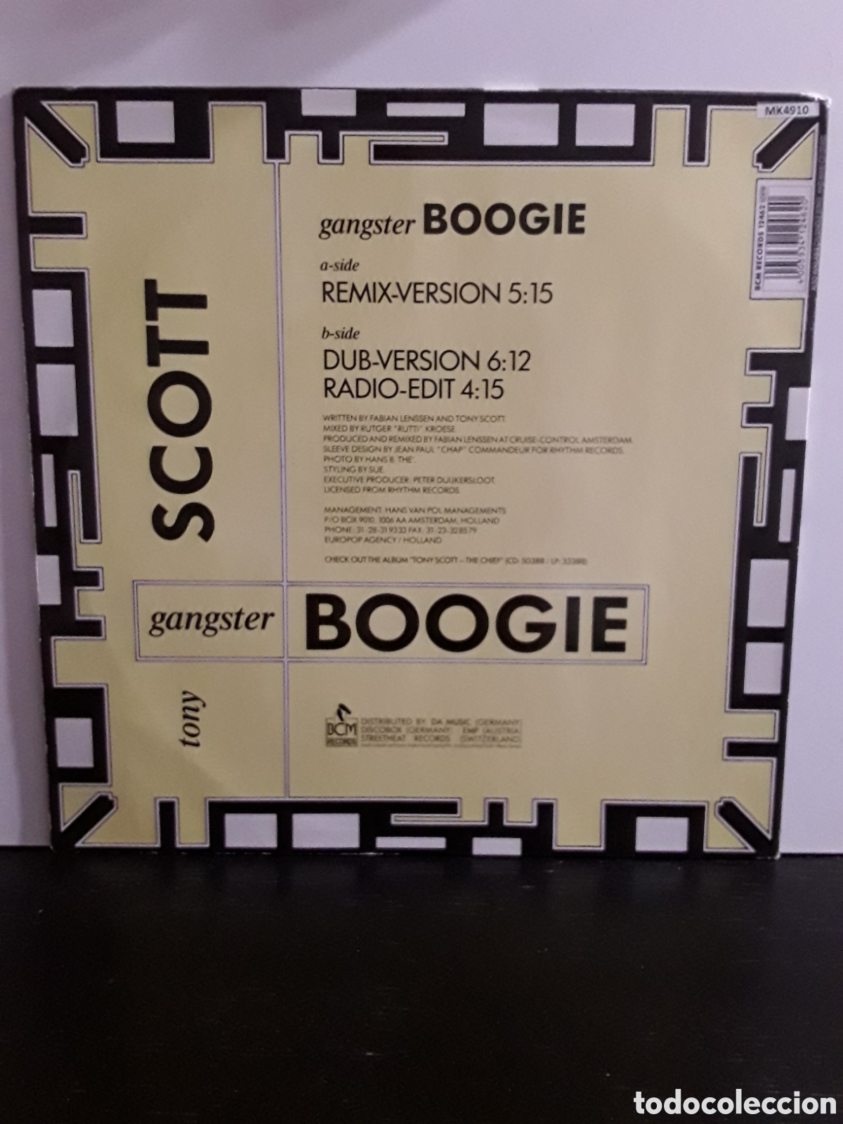 Discos de vinilo: Tony Scott &lrm;&ndash; Gangster Boogie - Foto 2