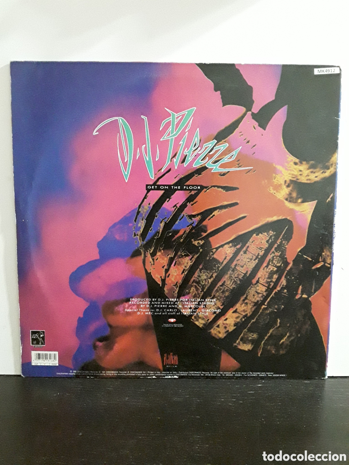 Discos de vinilo: D.J. Pierre &lrm;&ndash; Get On The Floor - Foto 2