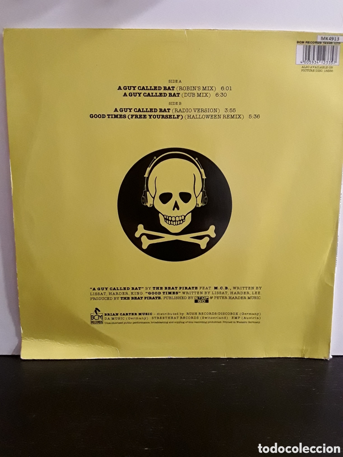 Discos de vinilo: The Beat Pirate &lrm;&ndash; A Guy Called Bat - Foto 2