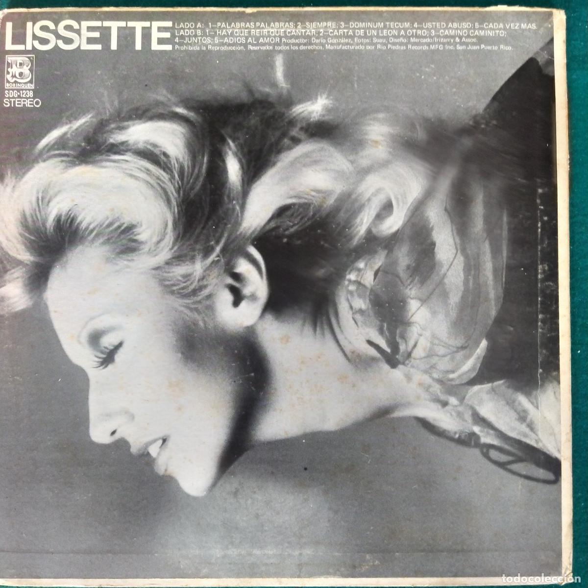 Discos de vinilo: Lissette &ndash; Lissette . - Foto 2
