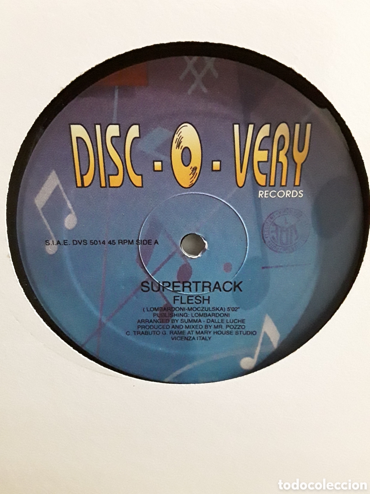 Discos de vinilo: Supertrack &lrm;&ndash; Flesh ITALODANCE - Foto 2
