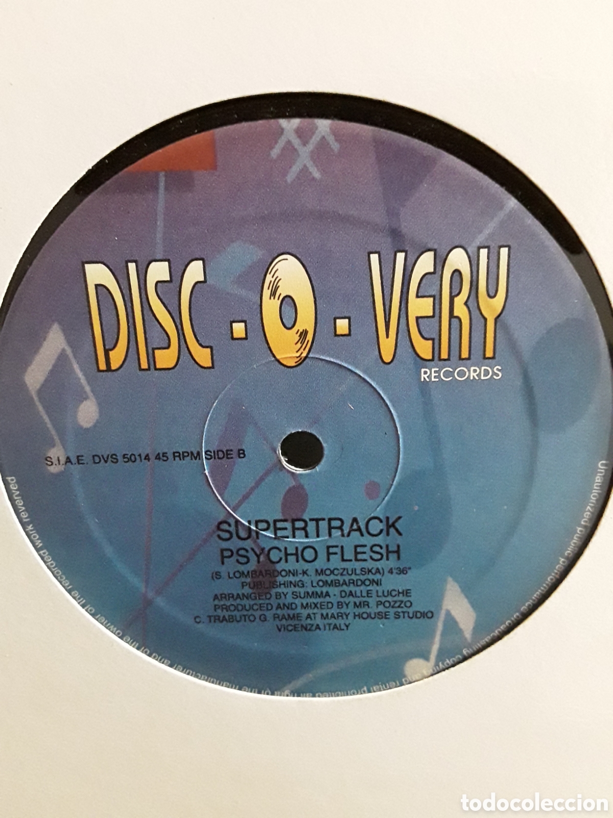 Discos de vinilo: Supertrack &lrm;&ndash; Flesh ITALODANCE - Foto 1