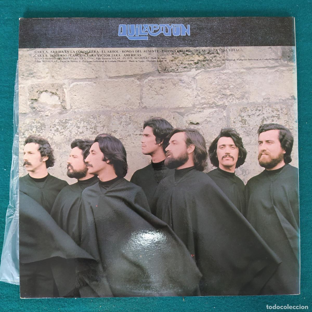 Discos de vinilo: Quilapay&uacute;n &ndash; Umbral 1979 - Foto 2