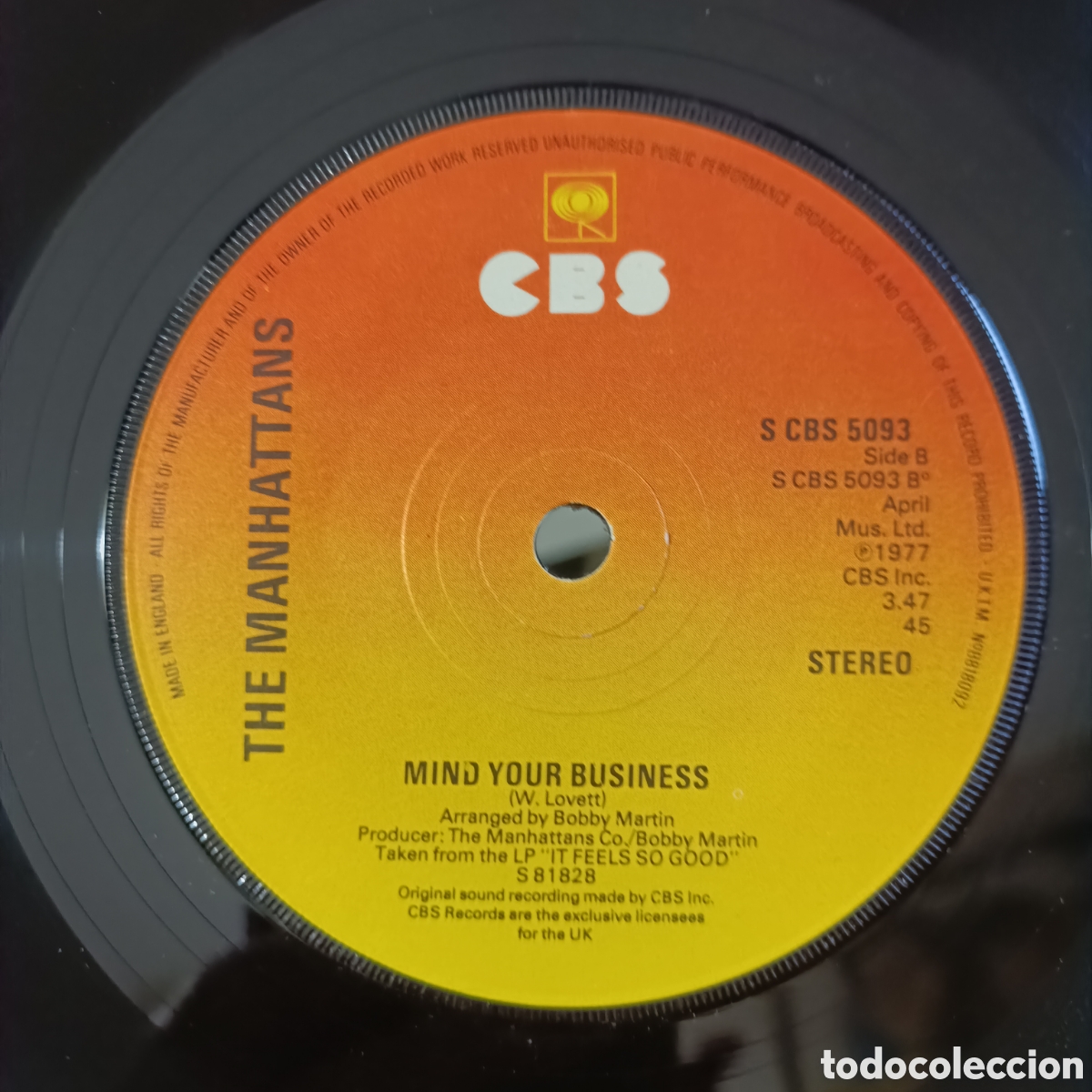 Discos de vinilo: The Manhattans &ndash; Its You - Foto 1