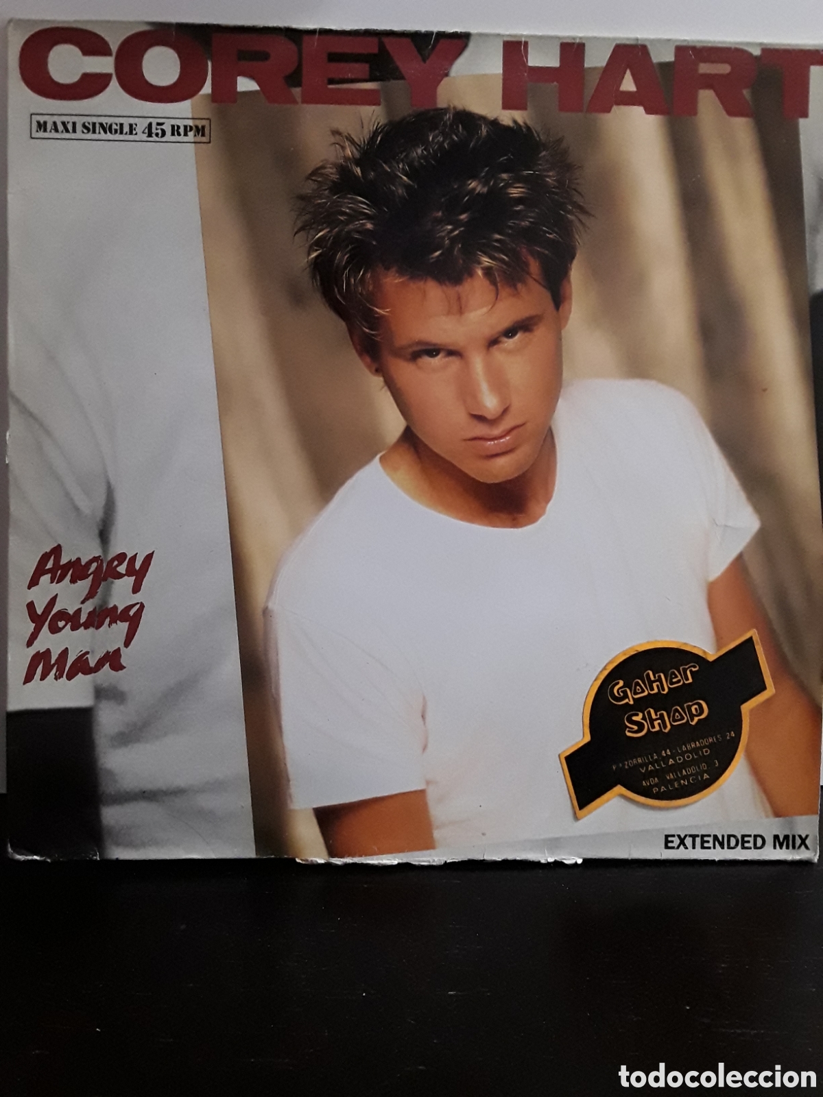 Discos de vinilo: Corey Hart &ndash; Angry Young Man (Extended) - Foto 1