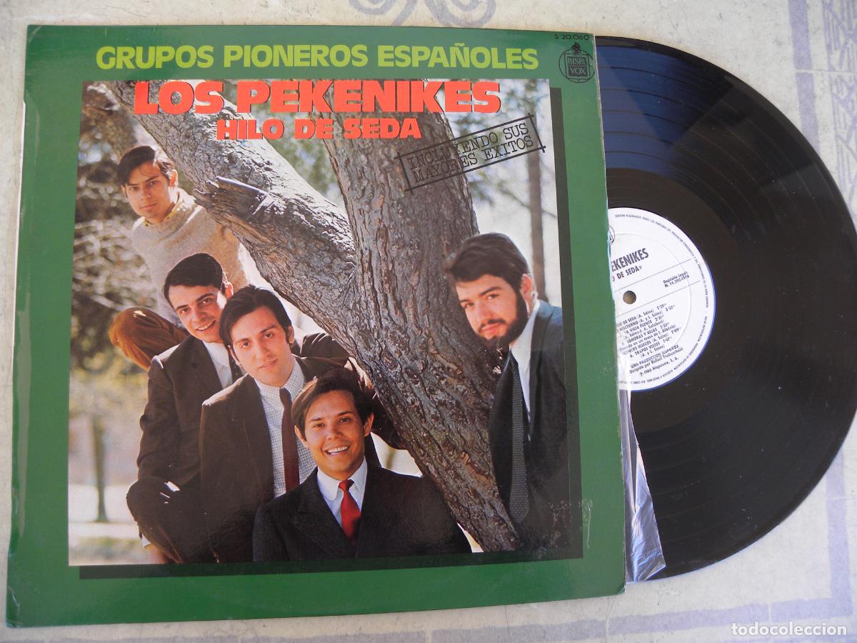 Discos de vinilo: LOS PEKENIKES, HILO DE SEDA -LP 1978 - Foto 1