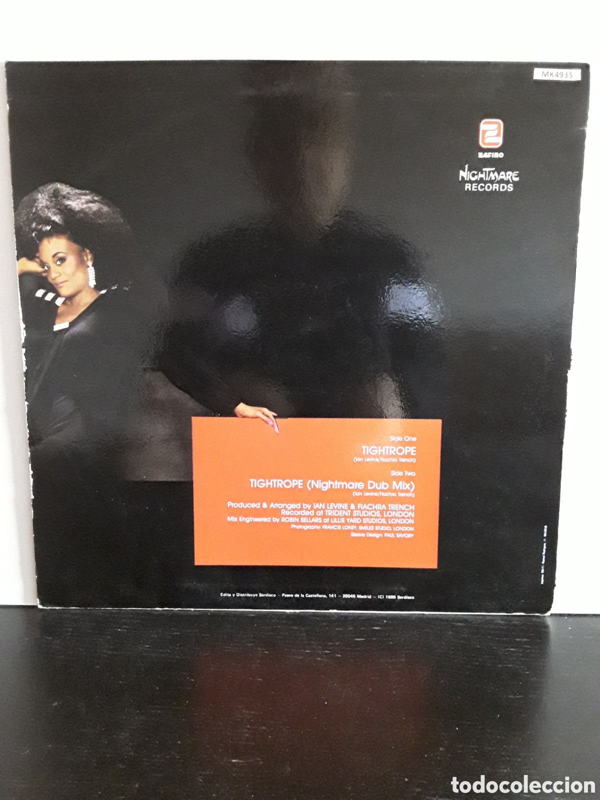 Discos de vinilo: Evelyn Thomas &lrm;&ndash; Tightrope - Foto 2