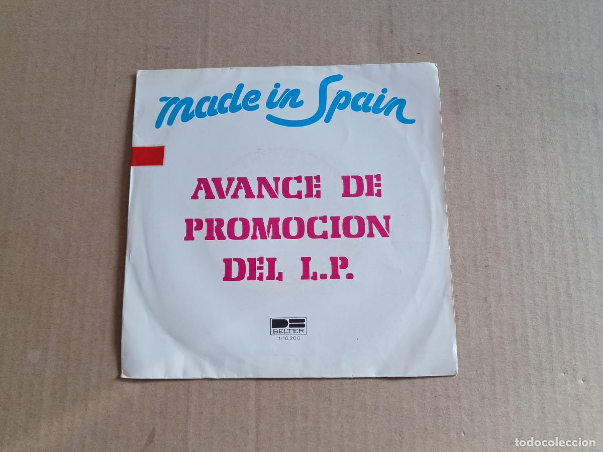 Discos de vinilo: MADE IN SPAIN SINGLE PROMOCIONAL 1981 - Foto 1