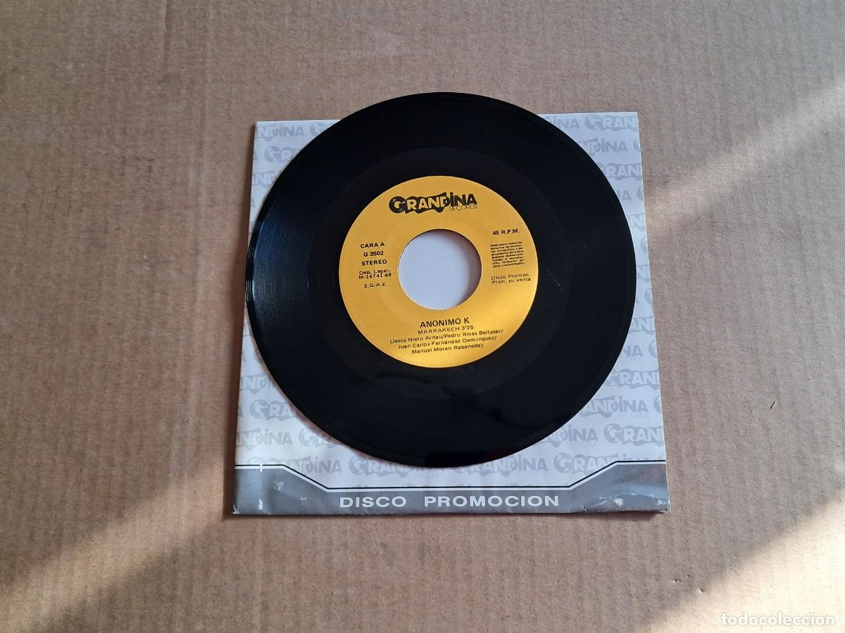 Discos de vinilo: ANONIMO K - MARRAKECH SINGLE 1988 - Foto 1