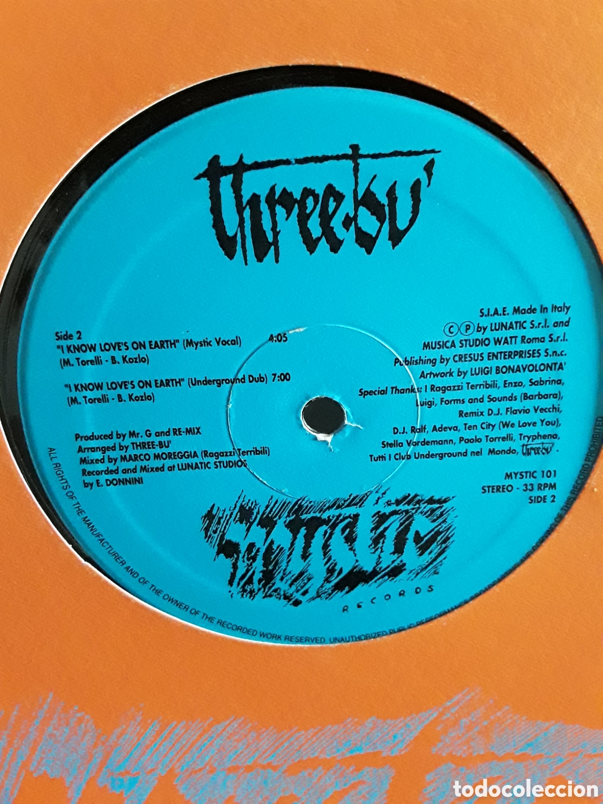 Discos de vinilo: Three-Bu &lrm;&ndash; I Know Loves On Earth - Foto 2