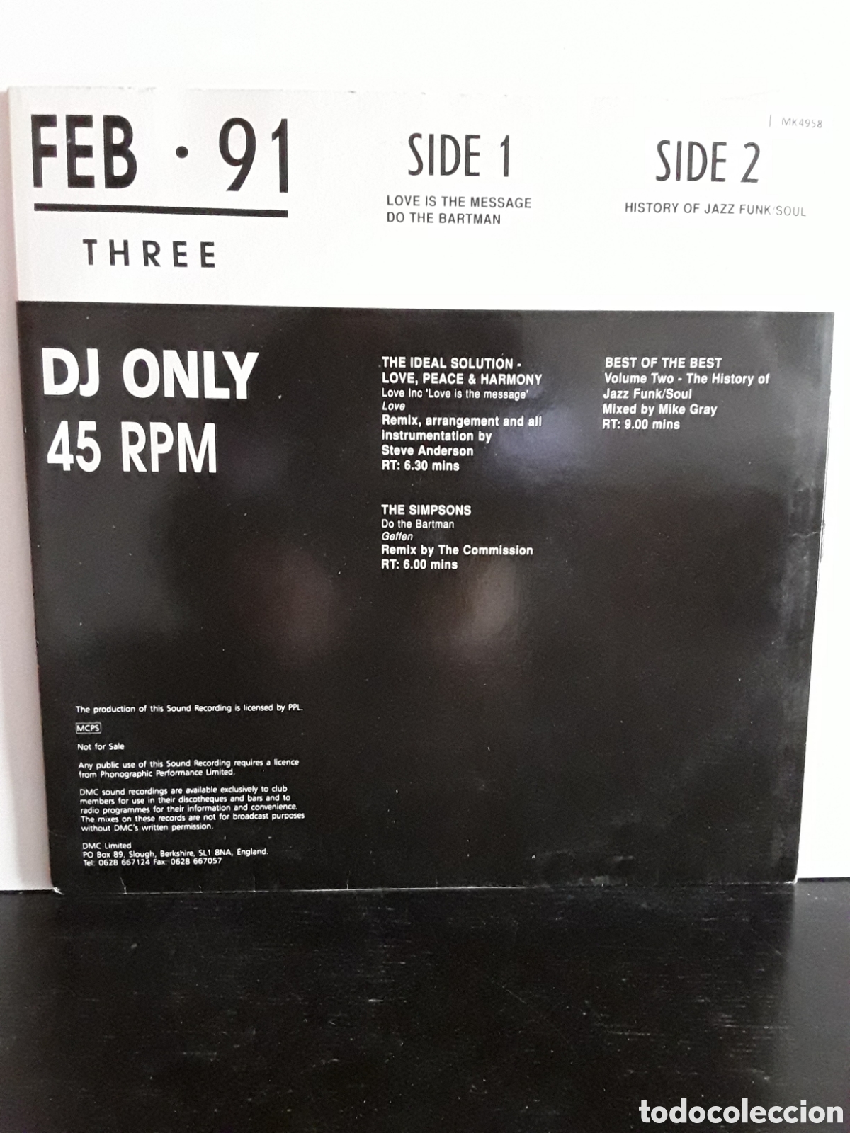 Discos de vinilo: February &bull; 91 (Three) - Foto 2