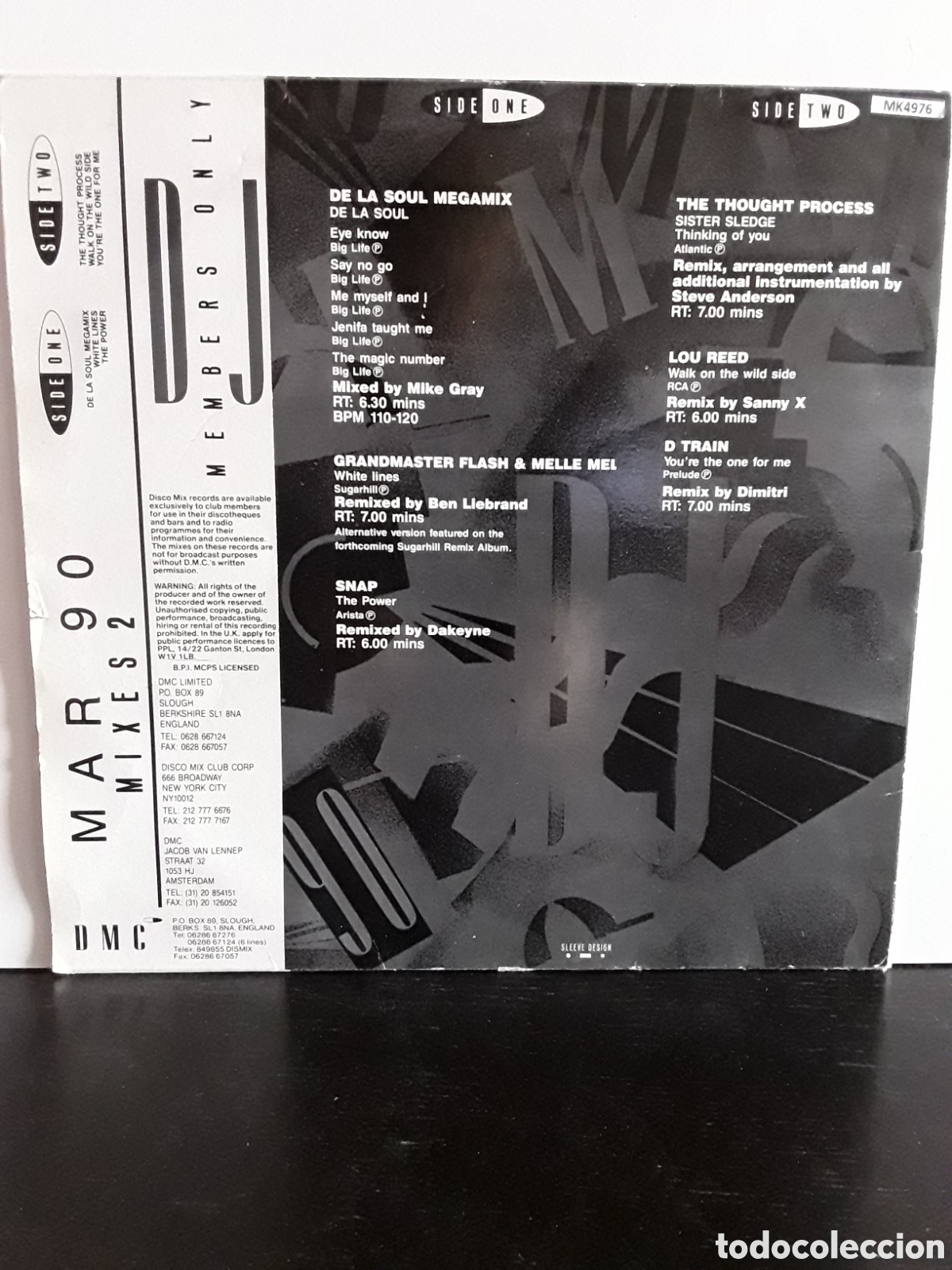 Discos de vinilo: March 90 - Mixes 2 MIXED - Foto 2
