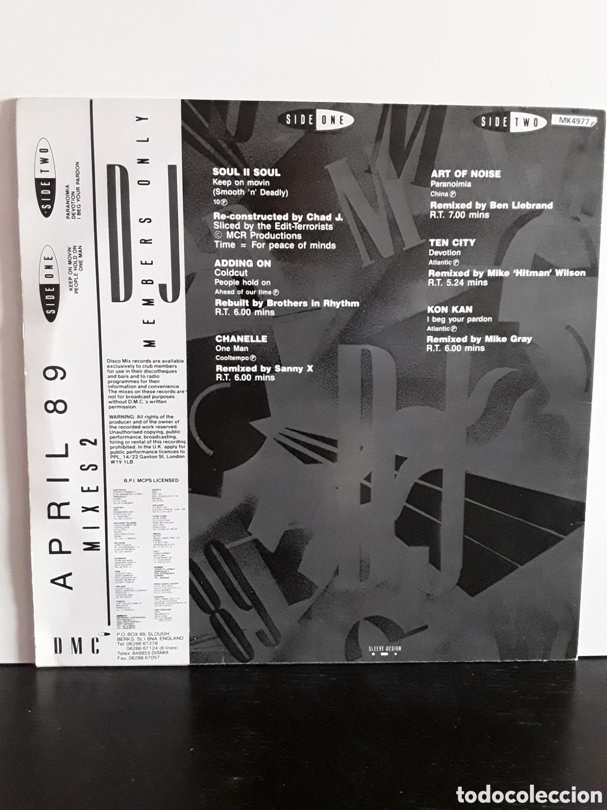 Discos de vinilo: April 89 Mixes 2 MIXED - Foto 2