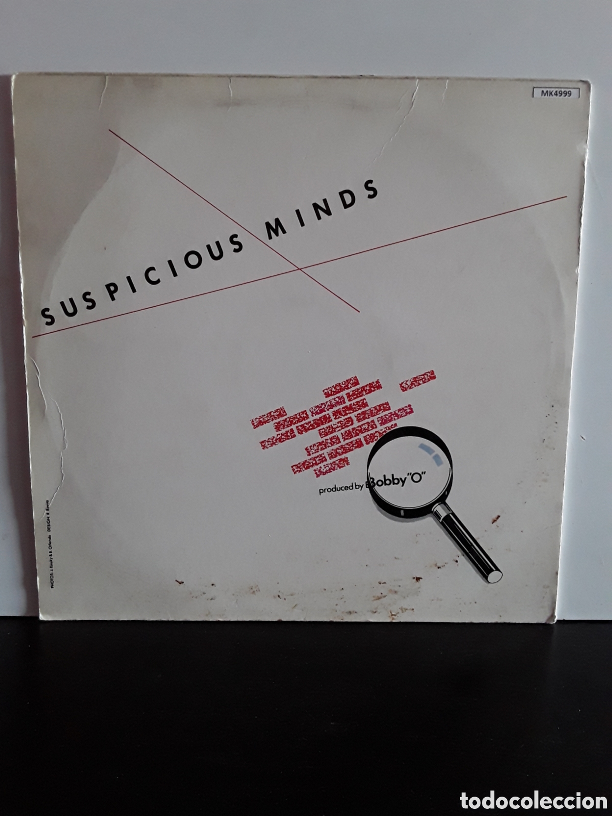 Discos de vinilo: Bobby &rdquo;O&rdquo; &lrm;&ndash; Suspicious Minds - Foto 2
