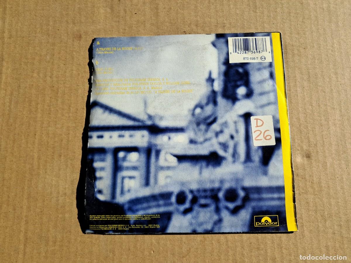 Discos de vinilo: ULTIMO CLAN - A TRAVES DE LA NOCHE SINGLE 1990 - Foto 3