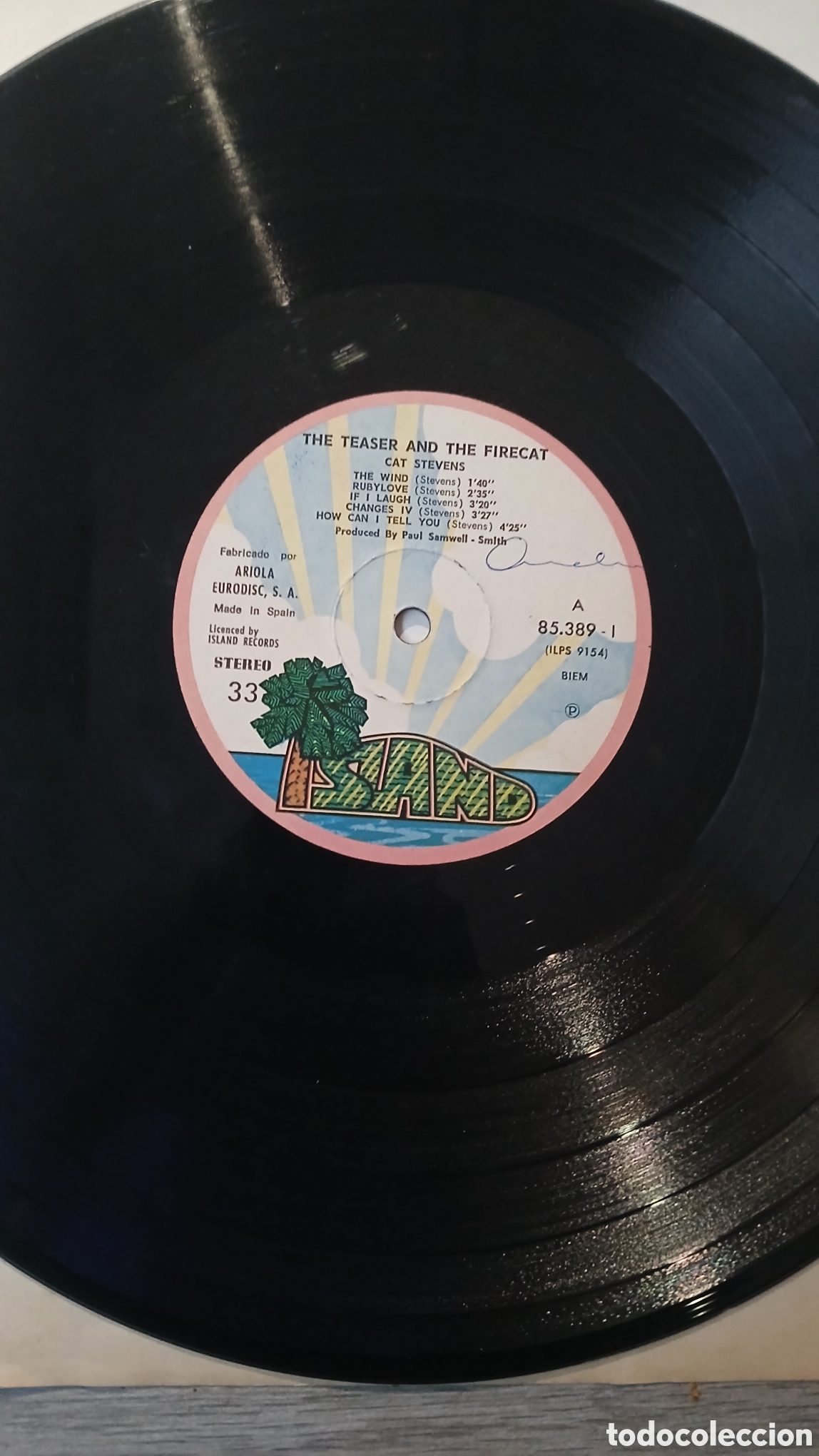 Discos de vinilo: CAT STEVENS- TEASER AND THE FIRECAT- - Foto 3