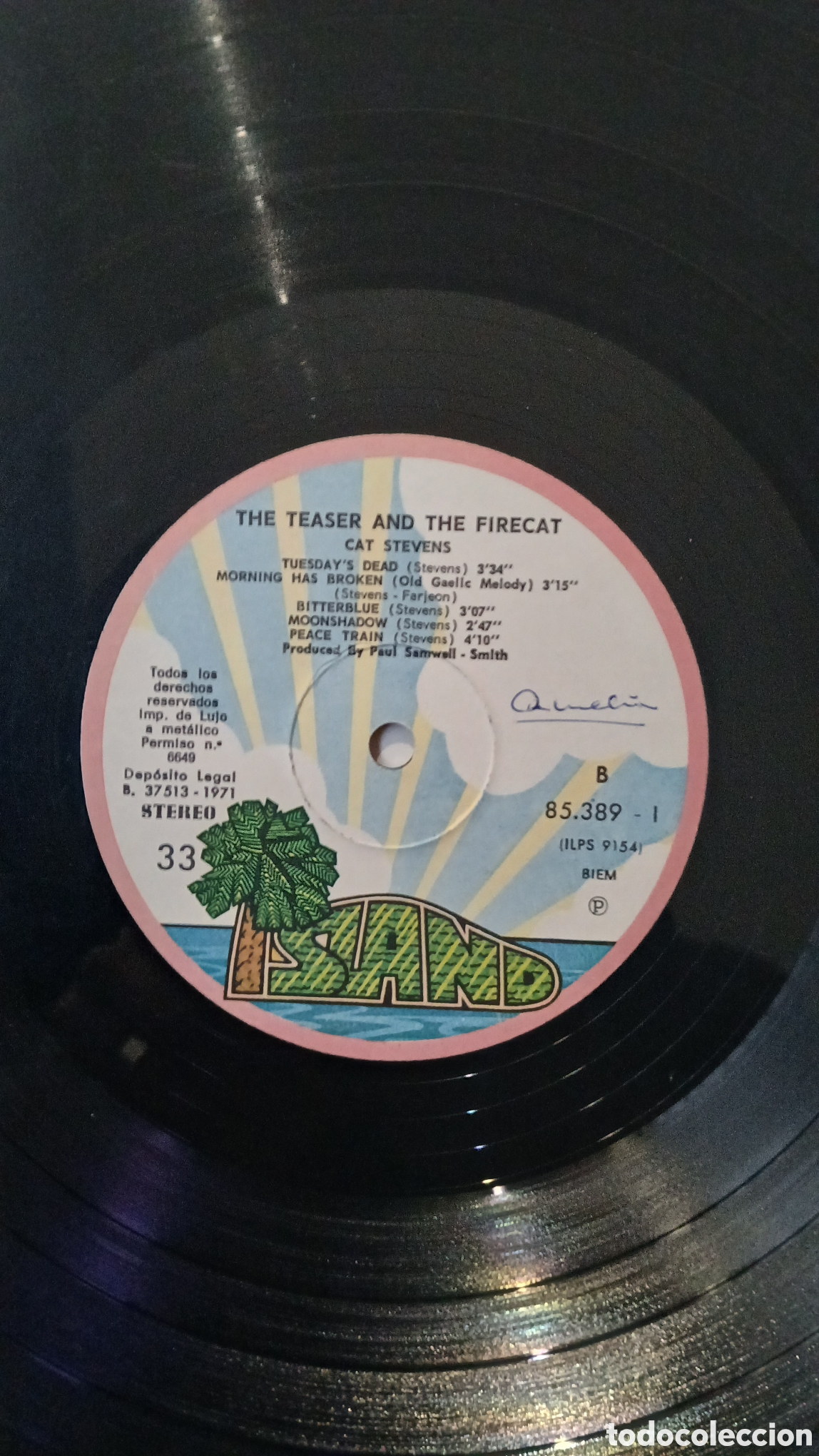 Discos de vinilo: CAT STEVENS- TEASER AND THE FIRECAT- - Foto 6