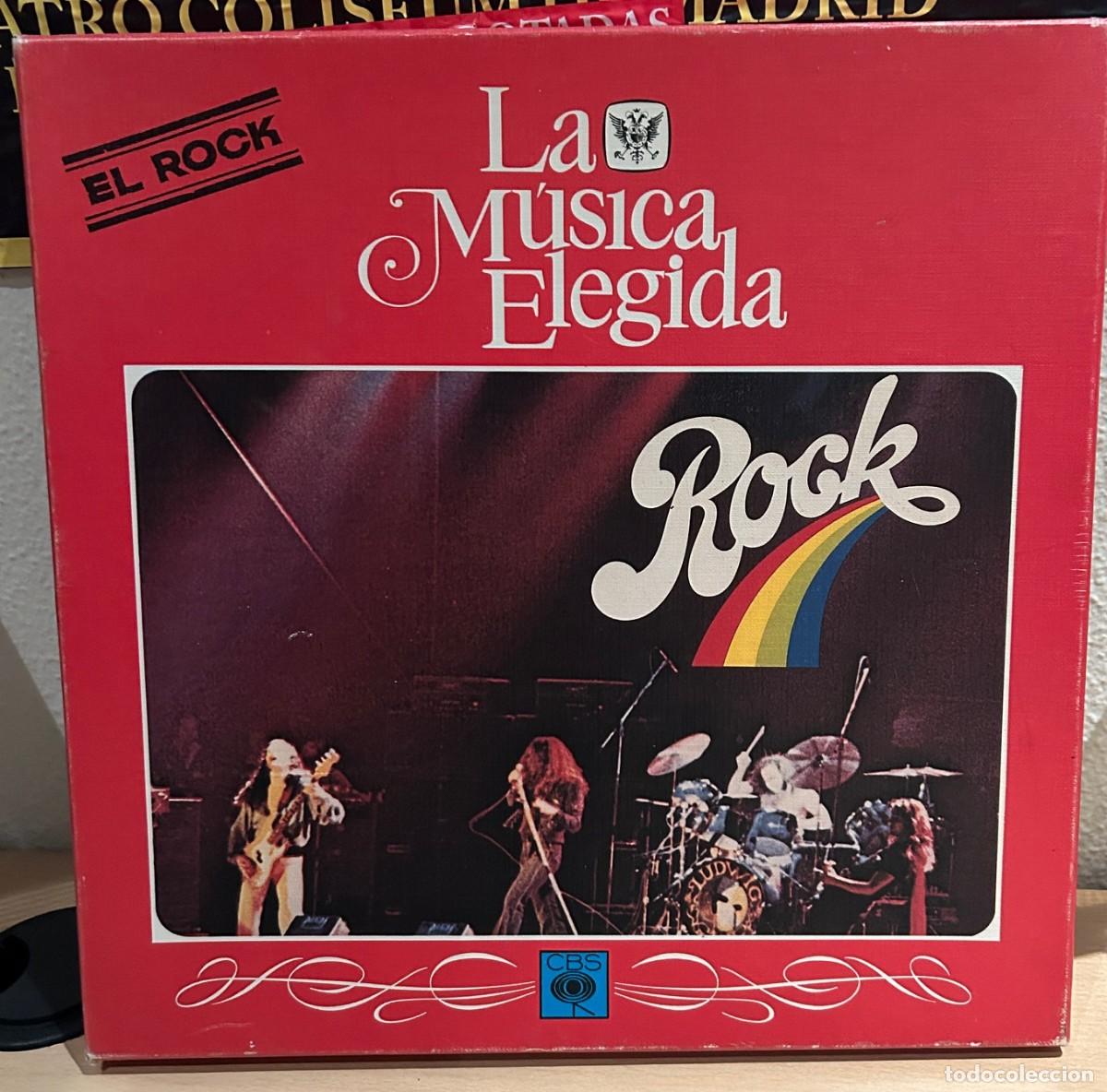 Discos de vinilo: Various. La M&uacute;sica Elegida / El Rock.VG/VG.1982.Spain - Foto 1