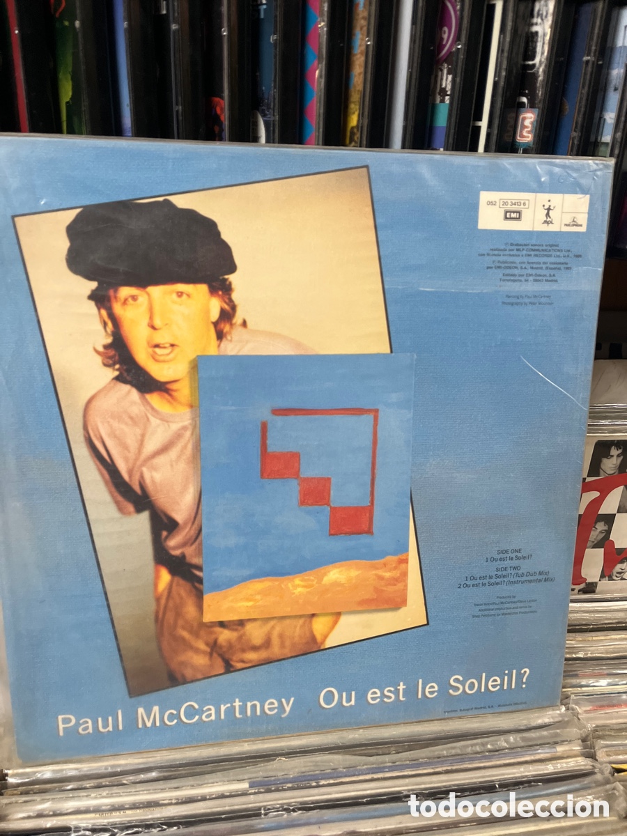 Discos de vinilo: Paul mccartney ou est le solei - Foto 2