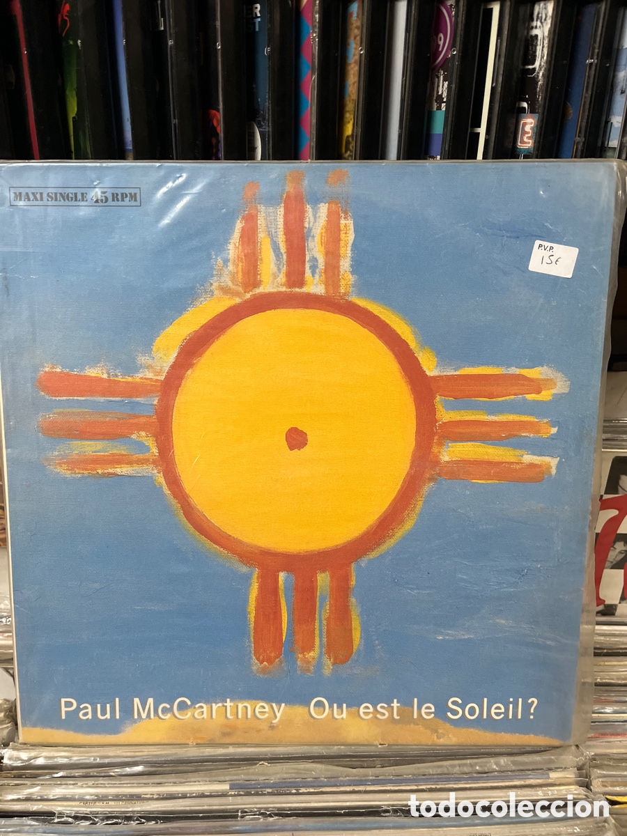 Discos de vinilo: Paul mccartney ou est le solei - Foto 1