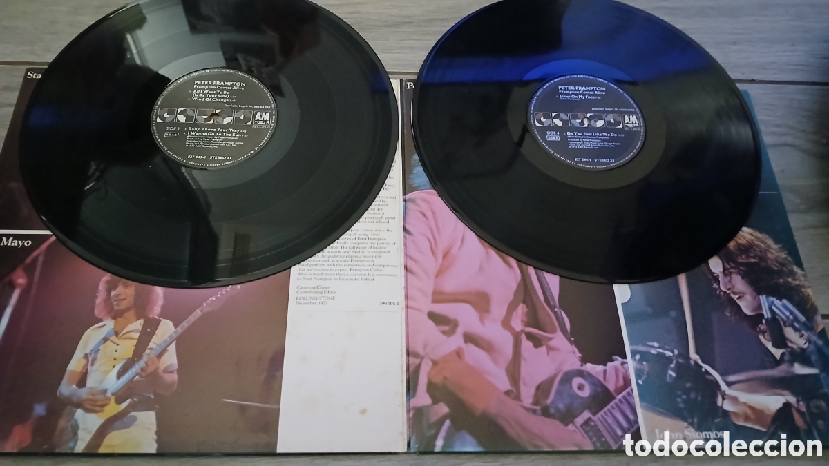 Discos de vinilo: PETER FRAMPTON- FRAMPTON COMES ALIVE!- SPAIN/GATEFOLD - LP- IB - Foto 3