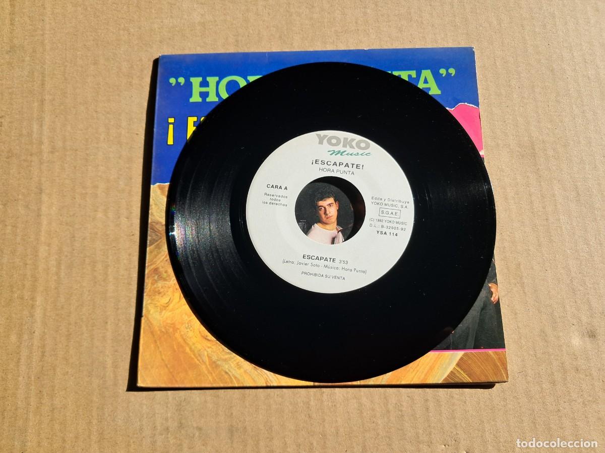 Discos de vinilo: HORA PUNTA - ESCAPATE SINGLE 1992 - Foto 2