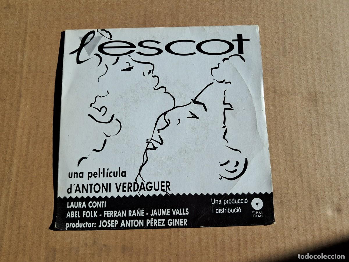 Discos de vinilo: RAMON MUNTANER - L&acute;ESCOT / EL ESCOTE SINGLE 1986 FOLK - Foto 1