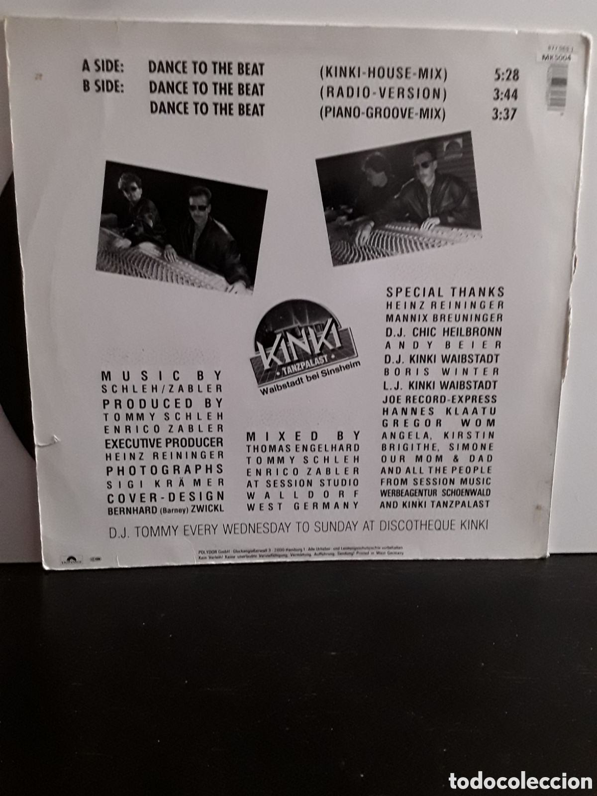 Discos de vinilo: Masterboy &lrm;&ndash; Dance To The Beat - Foto 2