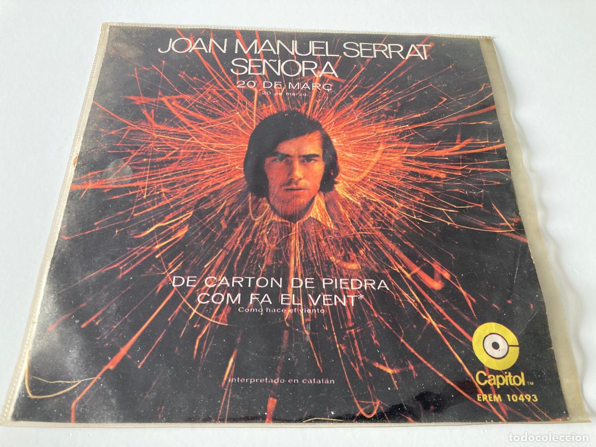 Discos de vinilo: VINILO EP DE JOAN MANUEL SERRAT DE M&Eacute;XICO - Foto 1