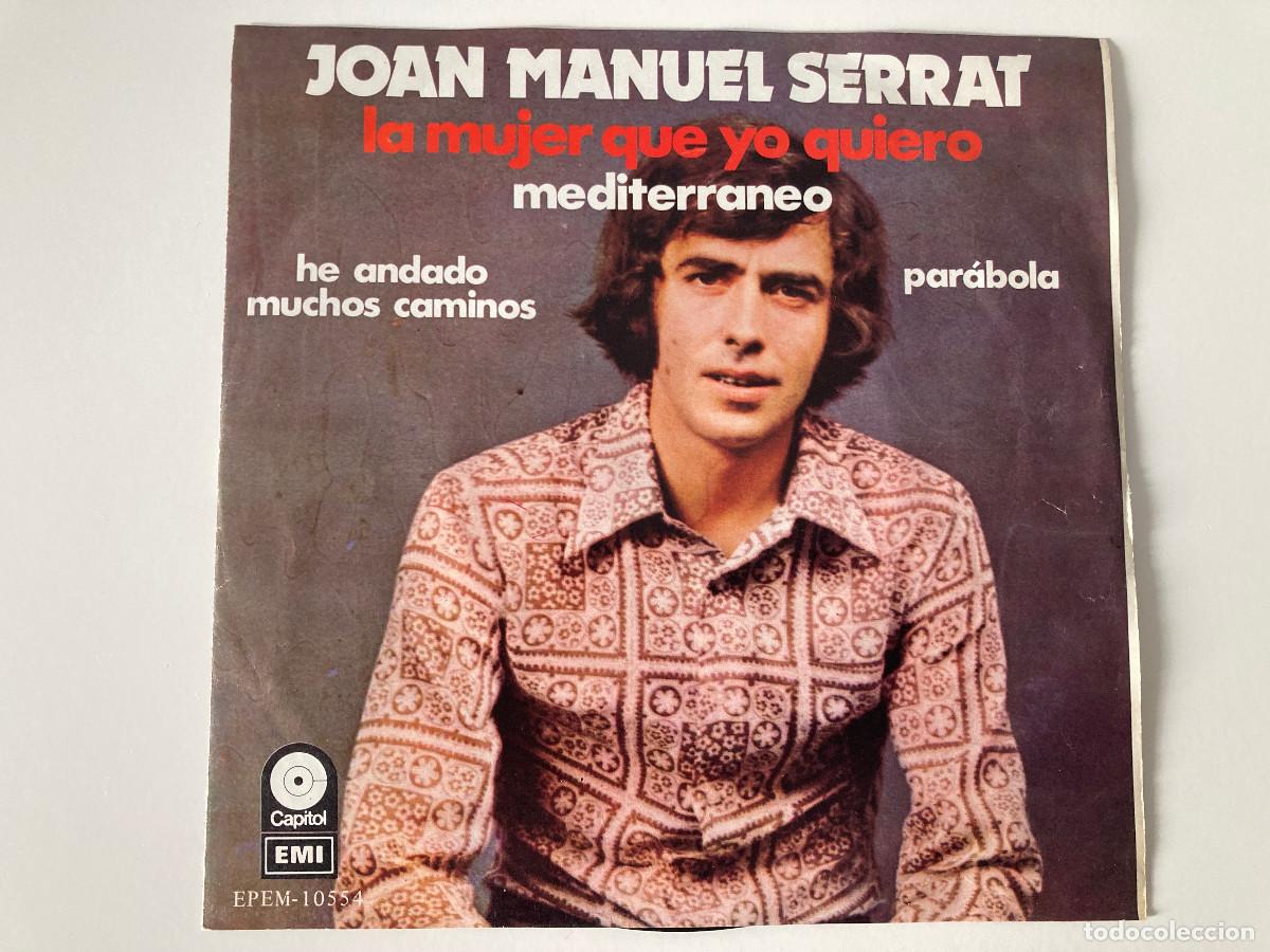 Discos de vinilo: VINILO EP DE JOAN MANUEL SERRAT DE M&Eacute;XICO - Foto 1