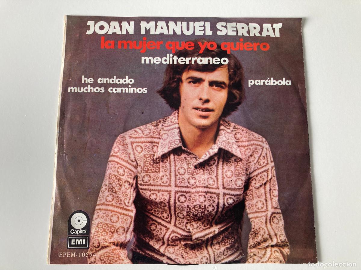 Discos de vinilo: VINILO EP DE JOAN MANUEL SERRAT DE M&Eacute;XICO - Foto 2