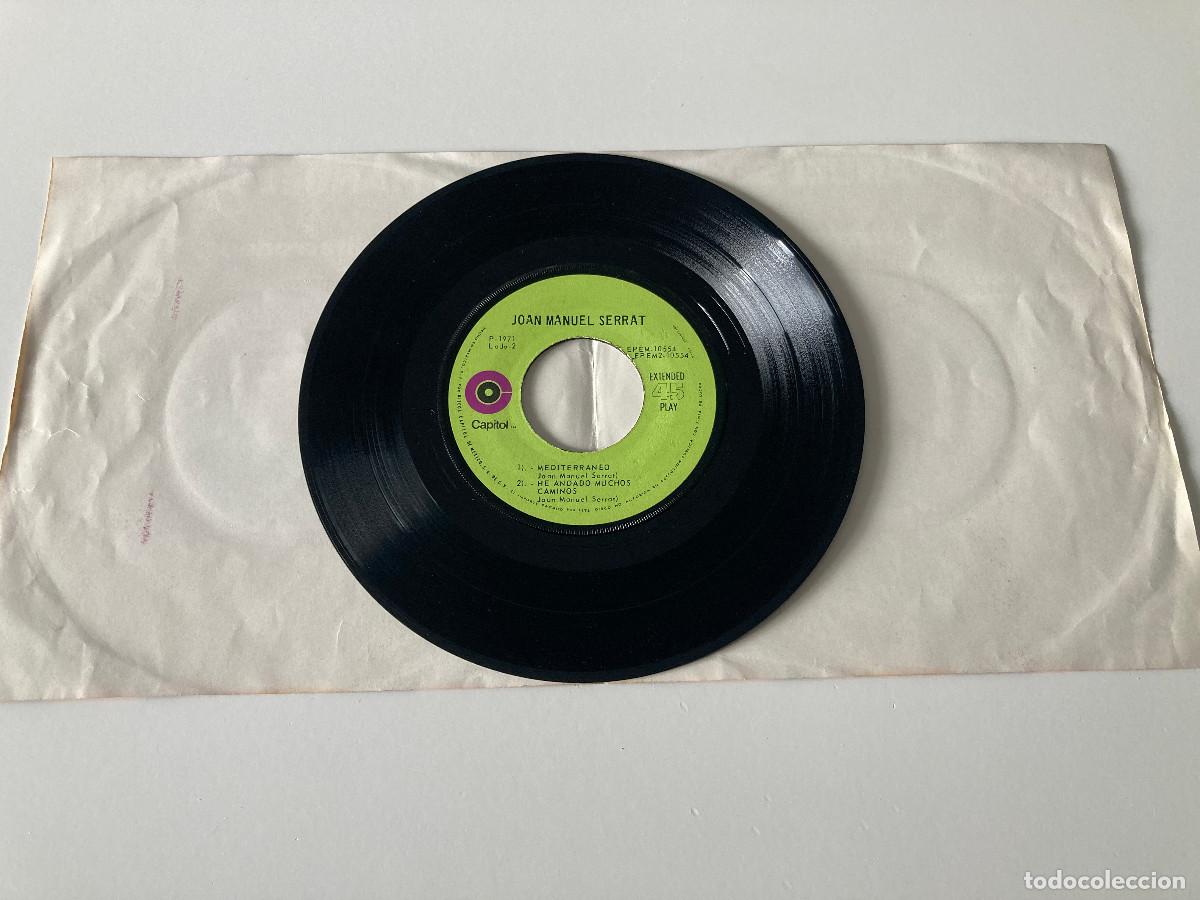 Discos de vinilo: VINILO EP DE JOAN MANUEL SERRAT DE M&Eacute;XICO - Foto 3