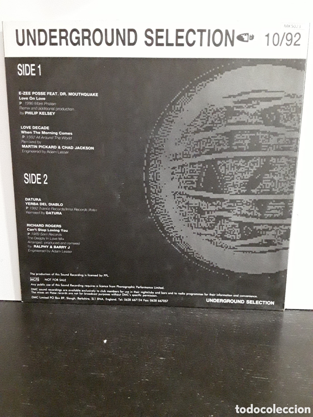 Discos de vinilo: Underground Selection 10/92 - Foto 2