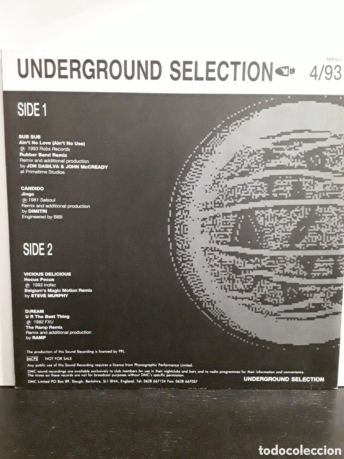 Discos de vinilo: Underground Selection 4/93 - Foto 2