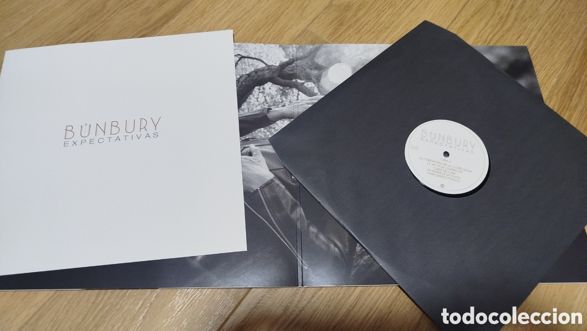 Discos de vinilo: Enrique Bunbury Lp vinilo + cd Expectativas - Foto 5