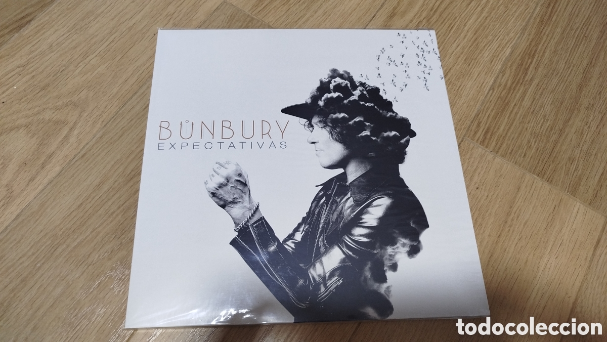 Discos de vinilo: Enrique Bunbury Lp vinilo + cd Expectativas - Foto 1