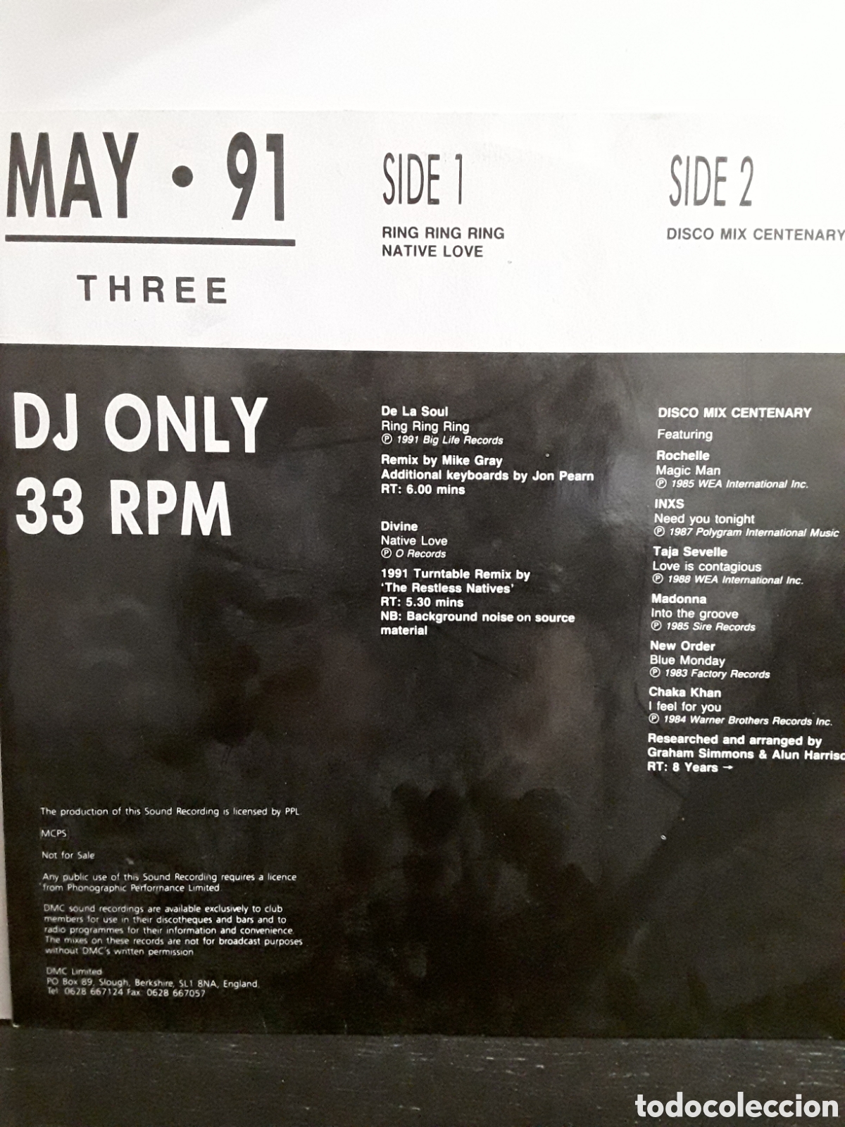 Discos de vinilo: May &bull; 91 (Three) HIP HOP - Foto 2